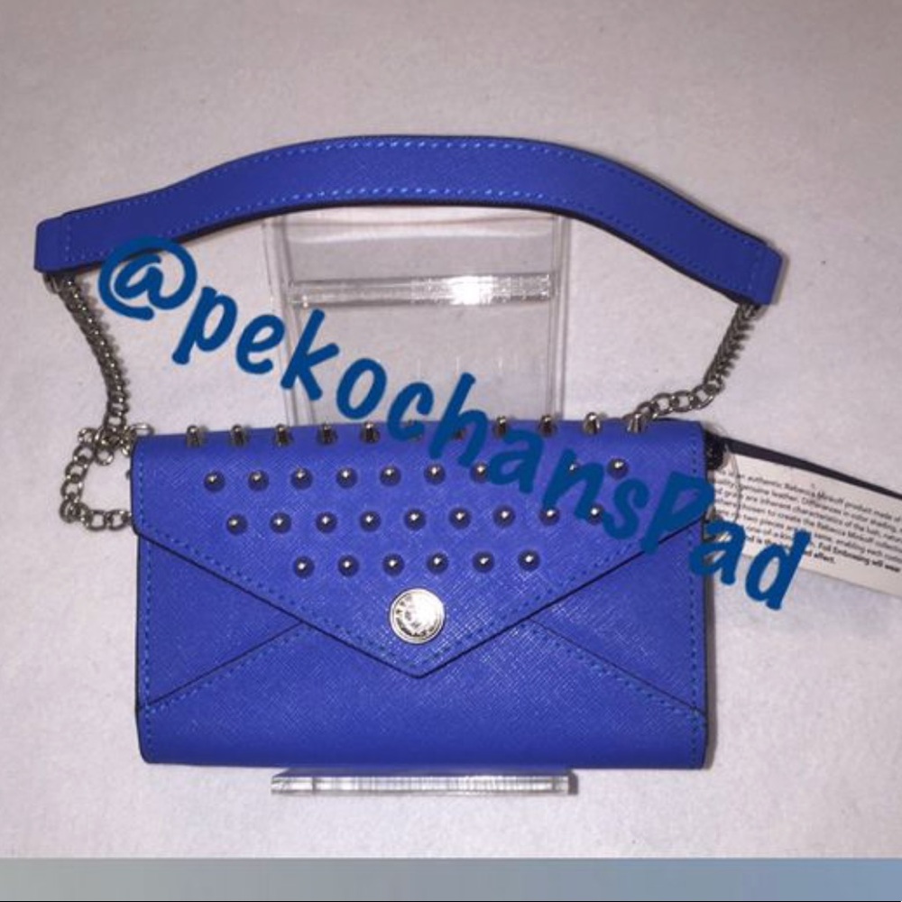 REBECCA MINKOFF MINI STUDDED CROSSBODY HANDBAG NWT